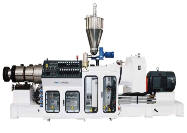 China CE Counter Conical Double Screw Extruder Machine factory