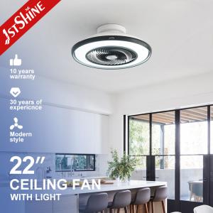 China ROHS Certified 1stshine 6 Speed LED Ceiling Fan with Smart Remote and Adjustable Wind factory