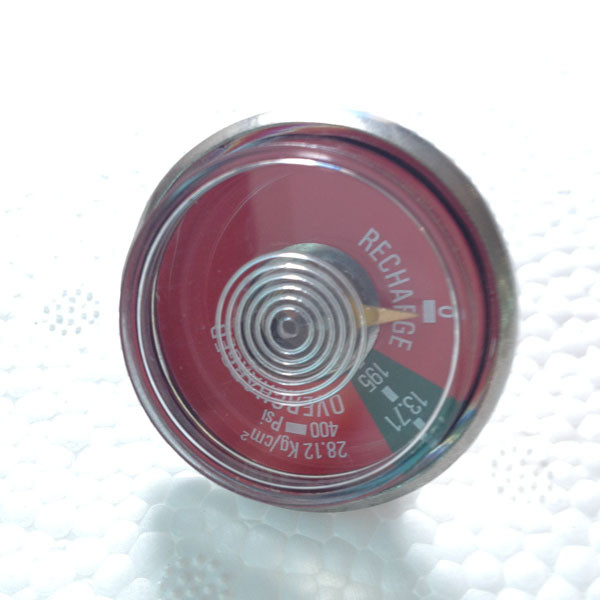 China spring pressure gauge for extinguisher valve D30 & 37 factory