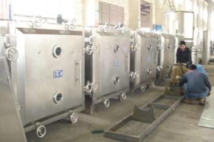 China Safe And Environmentally Friendly 380V Industrial Vacuum Tray Dryer factory
