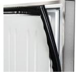CE Multiscene Under Counter Refrigerators Freezer 350L Silver Color