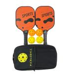 3K Carbon Fiber Pickleball Racquet Orange Pickle Ball Paddle