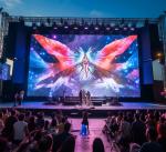 IP31 Indoor SMD Rental Led Display P3.91 500x500 For Commercial Advertising