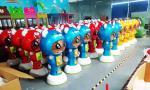 Amusement Coin Operated Prize Out Gifts Toys Gashapon Capsule Balls Game Machine