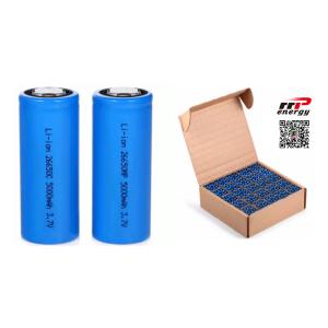 EV Scooter Lithium Ion Rechargeable Batteries 3.7V 26650 5000mAh