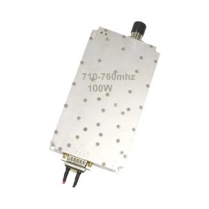 China 710-760MHz 100W GaN Amplifier Anti Drone Suppression 700-1100MHz Module for Anti Drone System Anti Fpv RF Power Amplifier factory