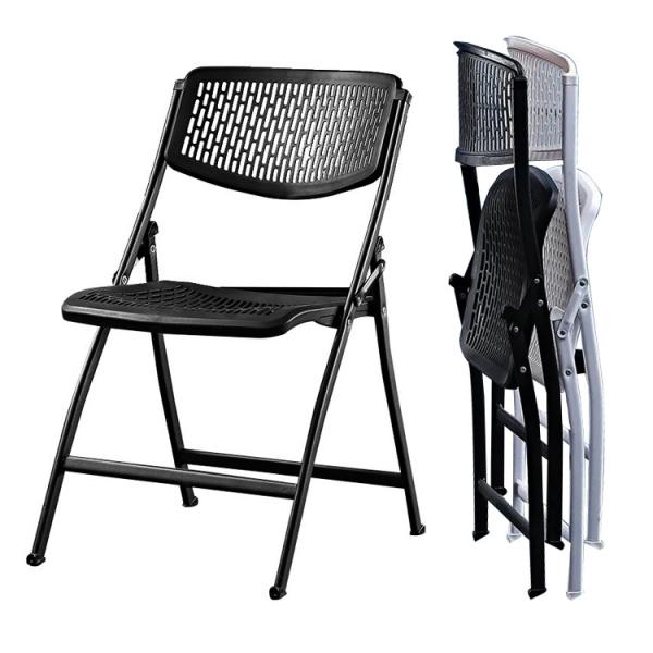 Foldable White Metal Plastic Stackable Chairs for Outdoor Hotel Garden Party
