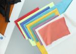 Blue Wave Printed Foam Bonding Viscose Rayon Nonwoven Wiping Cloth for Home /