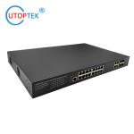 Layer2 Management 16port 10/100/1000M RJ45+4UTP+4SFP Fiber Network switch(UT