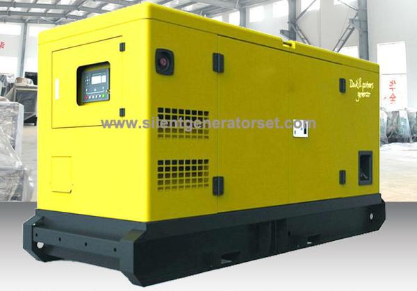 Low Noise 1500RPM Mobile Diesel Generators Blue Color With Prime Power 40KW