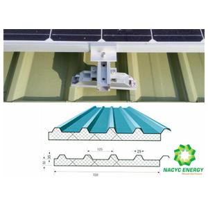 China High Corrosion Resistance Industrial and Commercial Solar power Racking Systems solar power roof mounting systems factory