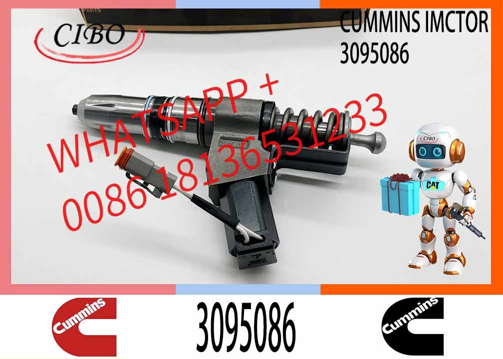 3083846 Diesel Fuel Injector N14 Common rail injector 3095086 3609796 3095040 3411763