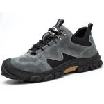 Unisex Suede Work Welding Safety Boots For Mens