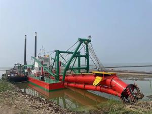 China River Cleaning 16inch Sand Dredging Ship Compact And Powerful factory
