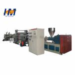 PE PP PS Plastic Sheet Production Line , Single Screw Extruder Machine