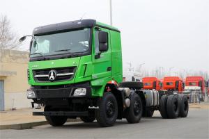 China 430HP 8X4 6.5m Airbag Shock-Absorbing Seat U-Shaped Cargo Box Beiben Dump Truck Chassis factory