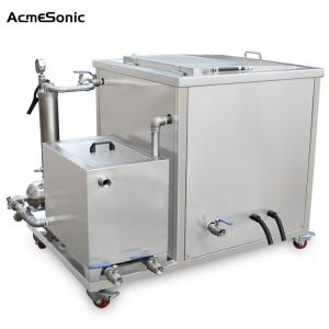 Engine Cylinder Head Ultrasonic Cleaning Machine 28khz With Oil Filter System