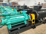 Cast Steel Multistage Ring Section Industrial Hot Water Pump 76-423m Head