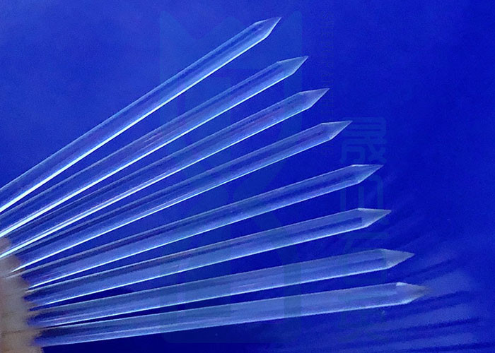 High Transmission Fused Silica Quartz Glass Rod For Optical Fiber