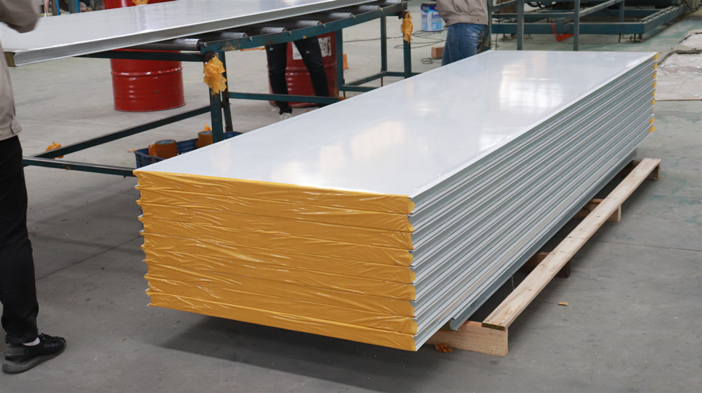 Factory Price Easy Install Rock Wool Sandwich Panel Insulation Wall Panels