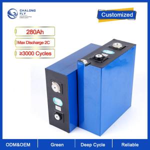 China LiFePO4 Lithium Battery 3.2V 100AH 150AH 280AH Customized Battery Cell 320AH Deep Cycle Lithium-ion Battery Packs factory