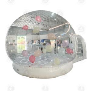 China New Style Inflatable Balloon Bubble Tent KidsJumping House Bubble Dome with Balloon Flying factory