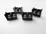 Black Barrier Terminal Block Connector11mm Pitch 2 Positions For Power Supply