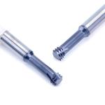 Customizable 3 Teeth Carbide End Milling Cutters For Low Hardness Material