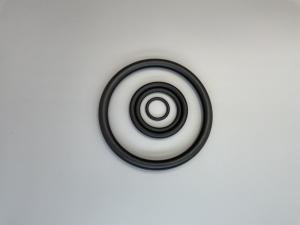 China Hydraulic System Heat Resistant O Ring NBR Black 70 - 90 Shore Hardness factory