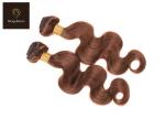 Soft 4# Body 800 24inch Colored Human Hair Bundles 60.96cm no knots