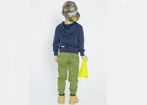 China 95% Cotton 5% Elastane Boys Pullover Sweater , Boys Hooded Sweater Size 7 factory