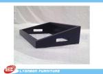 MDF Custom Wood Display Stand Accessory Melamine Finished Wood Brand SGS