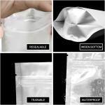 Daily Life Party Smell Proof Packaging Foil Pouch With Clear Window Food Storage