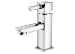 China Ceramic/Brass/Polished Single Lever Monobloc Chrome Basin Mixer T8182AMW factory
