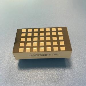High Brightness 5x7 Dot Matrix LED Display with High Refresh Rate and -20°C To