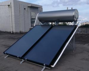 China High Pressured Flat Plate Solar Water Heater , Energy Saving Hot Water Heater factory