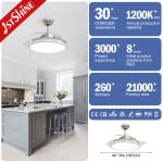 1stshine Ceiling Fan 2022 Interior Design Decorative Fan Light Retracting Hidden