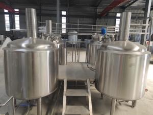 China Stainless Steel Brewery Equipment 500l 600l 1000l Micro Pub Brewery Beer Making Machine Brewhouse factory