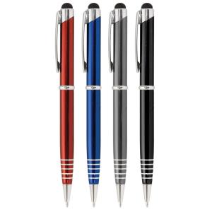 China aluminum stylus ball pen, touch stylus ball pen,shining barrel factory