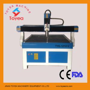 China 1200 x 1200mm advertising cnc router machine with vacuum table 3KW water cooling spindle HIWIN square rail TYE-1212-V factory