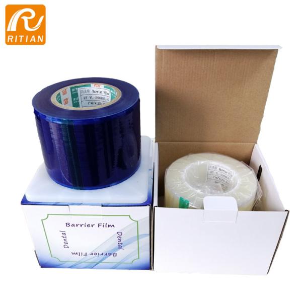 1200 Pcs Dental Barrier Film Self Adhesive Blue Protective Film For Beauty