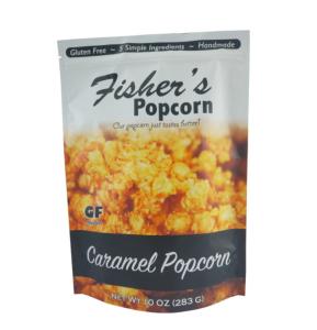 China Gravure Printing Popcorn Packaging Pouch 100-300 Microns Thick Stand Up Pouch Bags factory