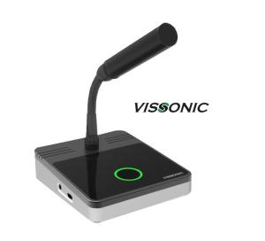 China CAT5 Wired Digital Discussion Desktop Conference Microphone With 128 * 32 OLED Display factory