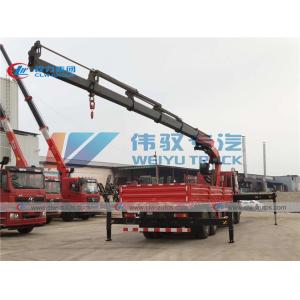 Shacman M3000 Truck Mounted 25 Tons Palfinger Knuckle Boom Crane