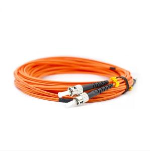 China Orange 2.0mm Multimode Duplex LSZH Sc To St Fiber Patch Cable factory