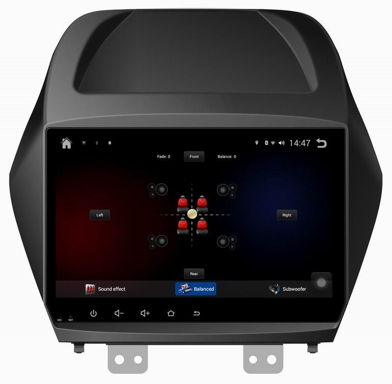 Ouchuangbo Quad Core 16G HD 800*480 free shipping for Hyundai IX35 car navi dvd player android 4.4 system