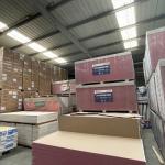 Pure Natural Gypsum Plasterboard Fireproof Pink For Home Decoration