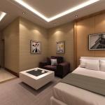 MDF Wooden Bedroom Furniture Fully Furnished Five Star Hotel Resort Accommodatio