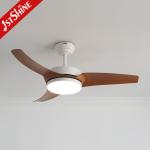3-Color LED Light 42-Inch Ceiling Fan with Plastic and Wood-Grain Blades 6
