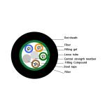 96 Core Steel Tape Single Mode Armored Duct GYTS Fibre Optic Cable